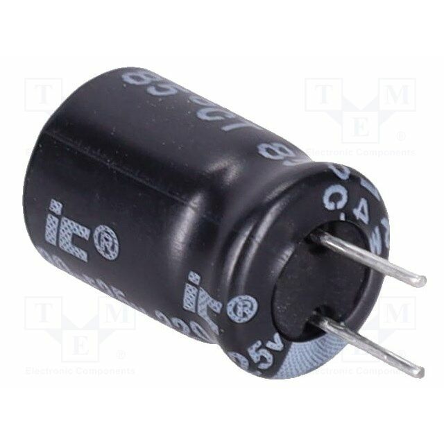 Knowles Corporation Capacitor: electrolytic; 220uF; 25VDC