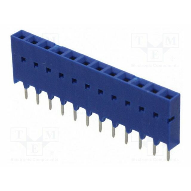 AMPHENOL Connector: PCB to PCB; female