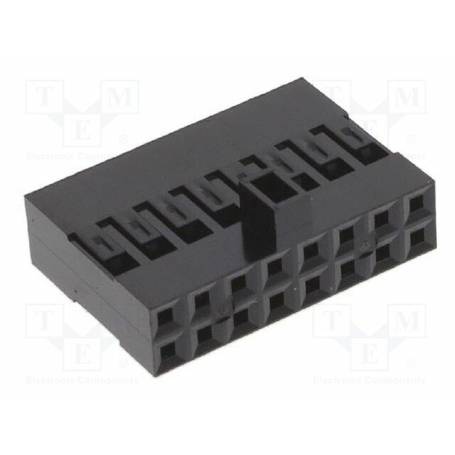 AMPHENOL Connector: wire-board; female; PIN: 16