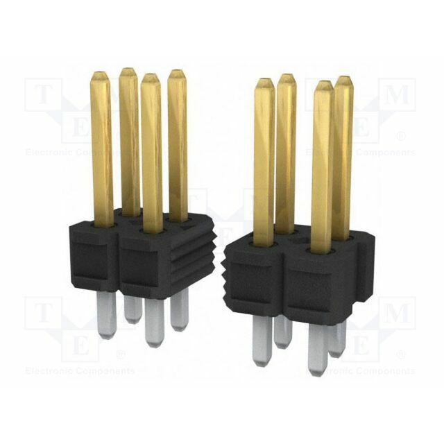 AMPHENOL Connector: pin strips; male; PIN: