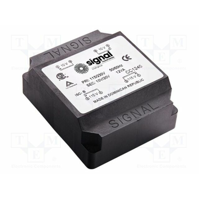 Transformer: encapsulated; 10÷20V; 66.8x55.6x26