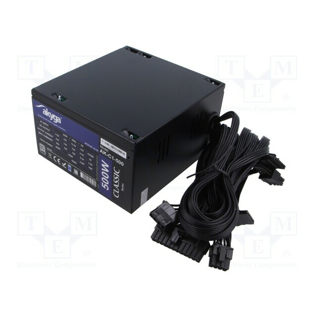 AKYGA Power supply: computer; ATX; 500W