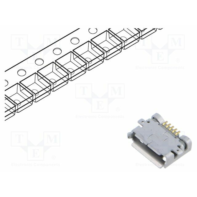 HIROSE Connector: USB AB micro; socket