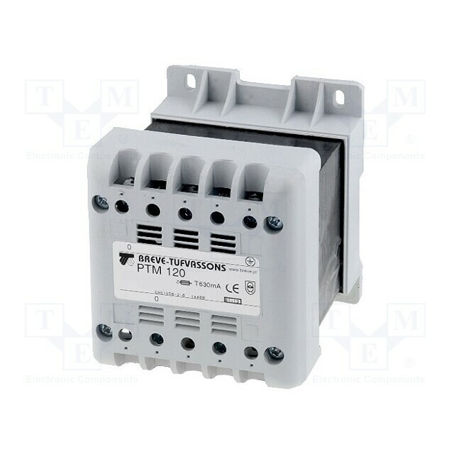 BREVE TUFVASSONS Transformer: mains; 120VA; 400VAC