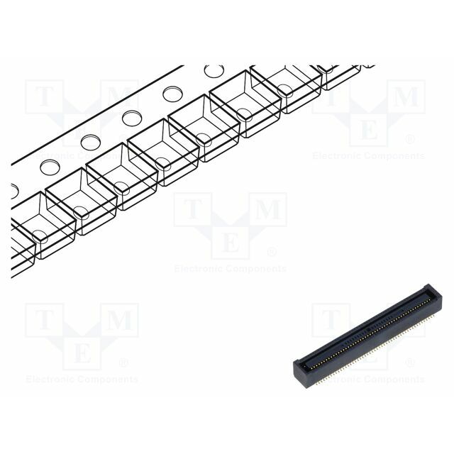 HIROSE Connector: PCB to PCB; socket