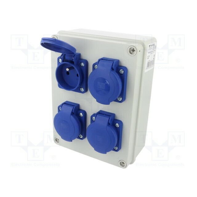 PAWBOL Electric switchboard; IP44; wall mount
