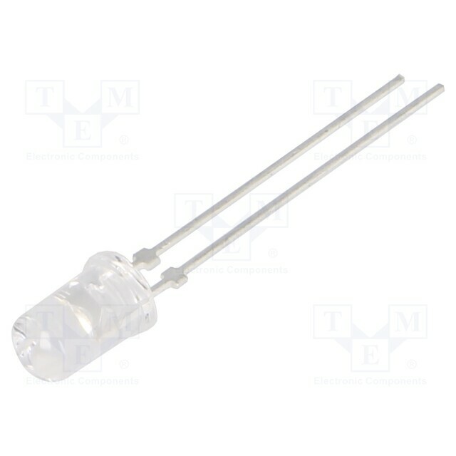 LITEON LED; green; 4.8mm; 7800÷16000mcd