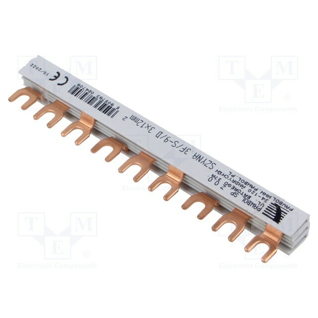 PAWBOL Busbar; 12mm2; Poles: 3; Urated: