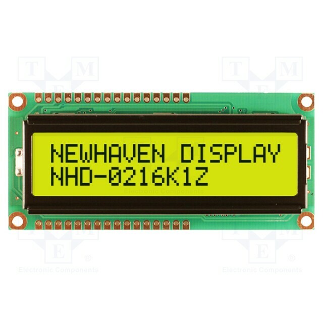 NEWHAVEN DISPLAY INTERNATIONAL Display: LCD; alphanumeric