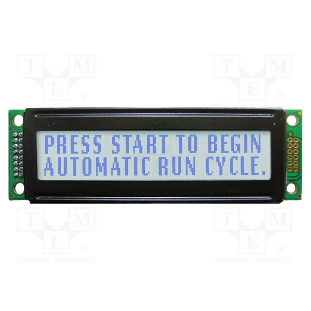 NEWHAVEN DISPLAY INTERNATIONAL Display: LCD; alphanumeric