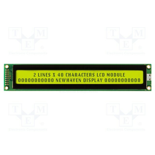 NEWHAVEN DISPLAY INTERNATIONAL Display: LCD; alphanumeric