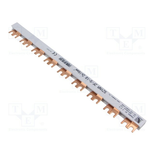 PAWBOL Busbar; 16mm2; Poles: 2; Urated: