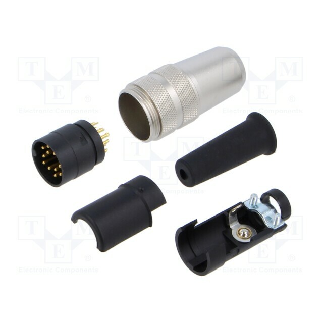 BINDER Connector: M16; plug; male; PIN: