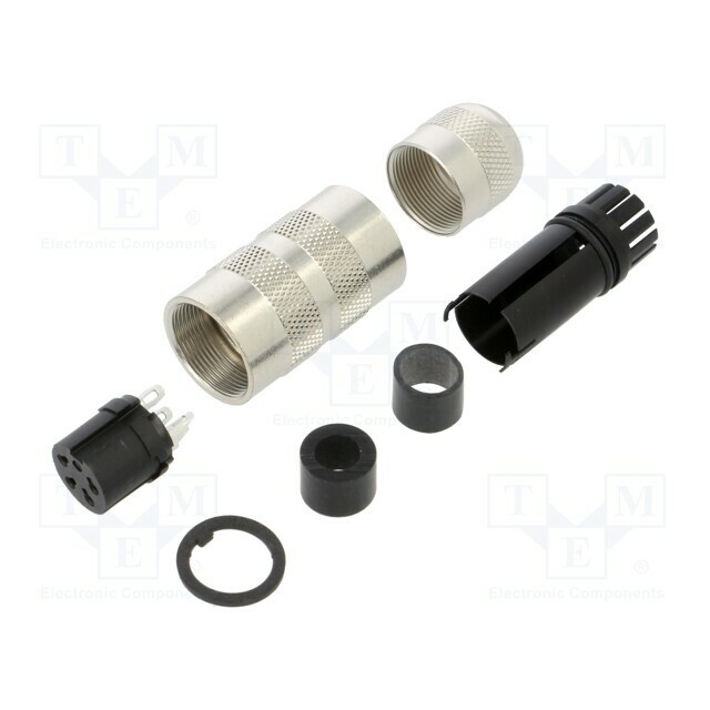 BINDER Connector: M16; plug; female; PIN: