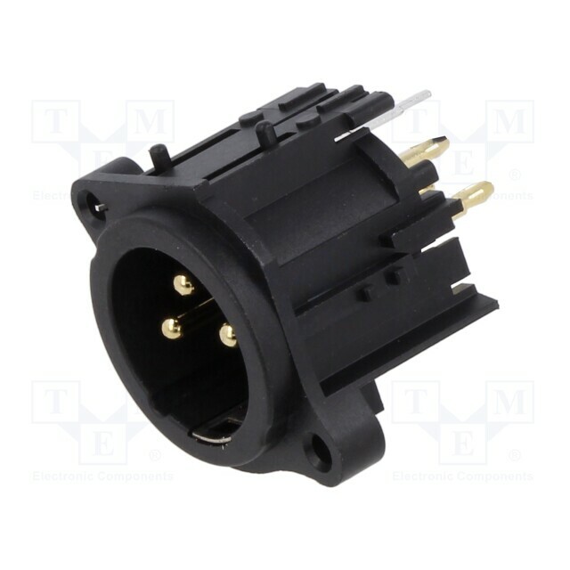 AMPHENOL Connector: XLR; socket; male; 6A
