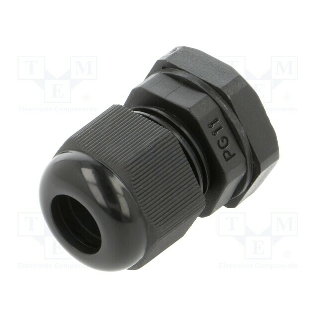 KRADEX Cable gland; PG11; polyamide; black