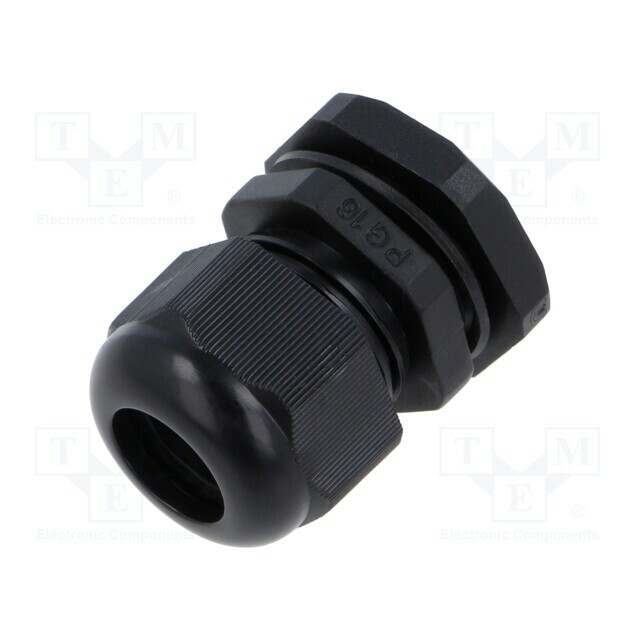 KRADEX Cable gland; PG16; polyamide; black