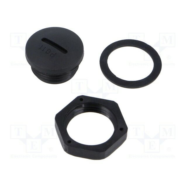 KRADEX Stopper; PG11; polyamide; black; ZCG