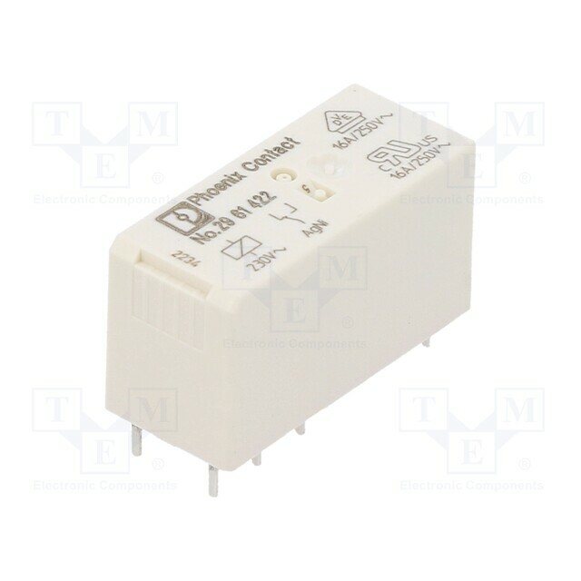 PHOENIX CONTACT Relay: miniature; Ucoil: 230VAC