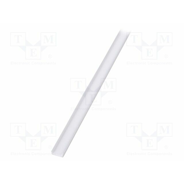 TOPMET Cover for LED profiles; white