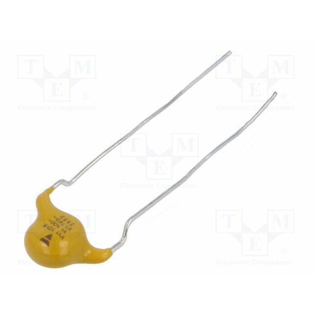 VISHAY Capacitor: ceramic; suppression capacitor; 100pF