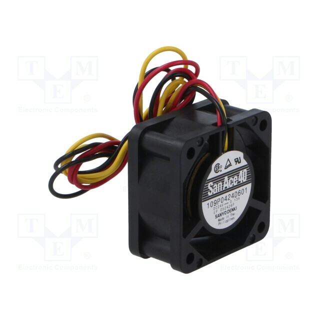 SANYO DENKI Fan: DC; 40x40x20mm; axial