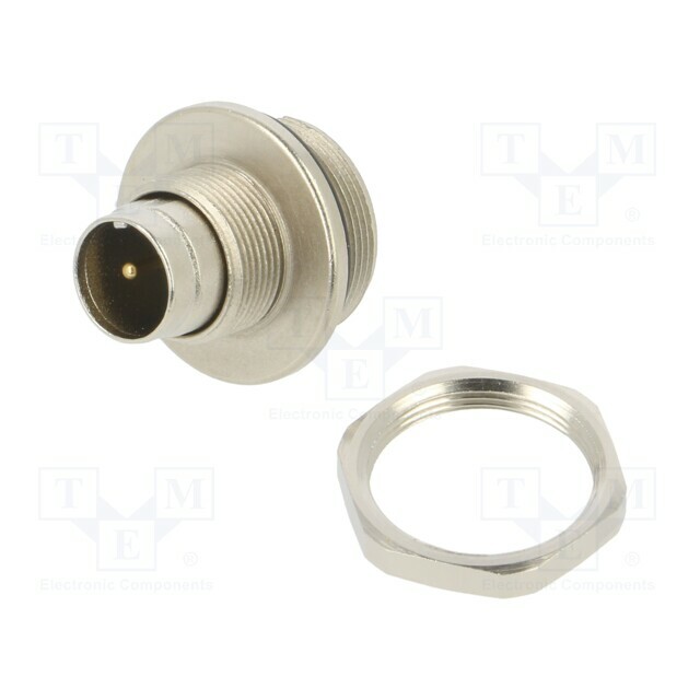 BINDER Connector: M9; socket; male; Plating: