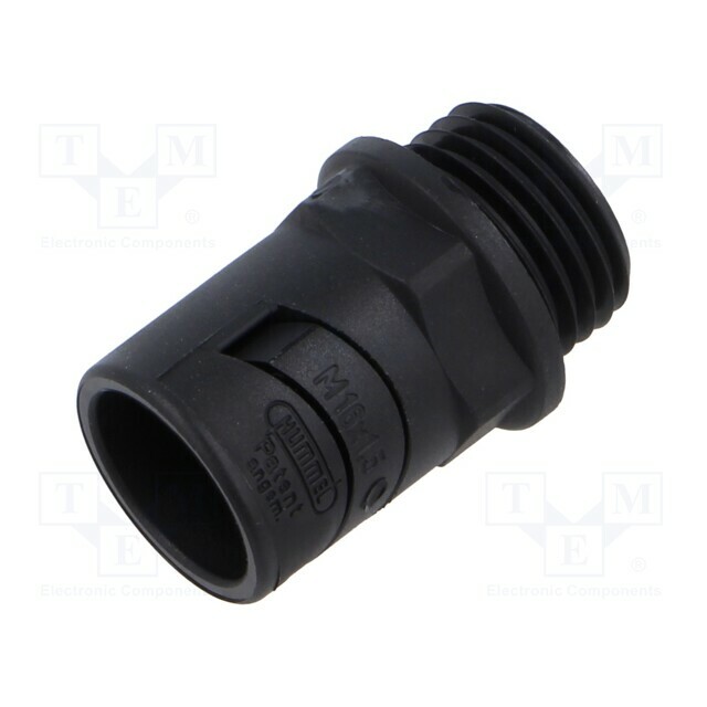 Straight terminal connector; Thread: metric,outside