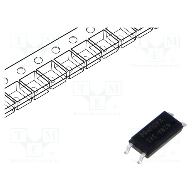 VISHAY Optocoupler; SMD; Ch: 1; OUT: