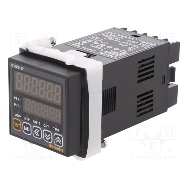 AUTONICS Counter: electronical; LED x2; time/pulses
