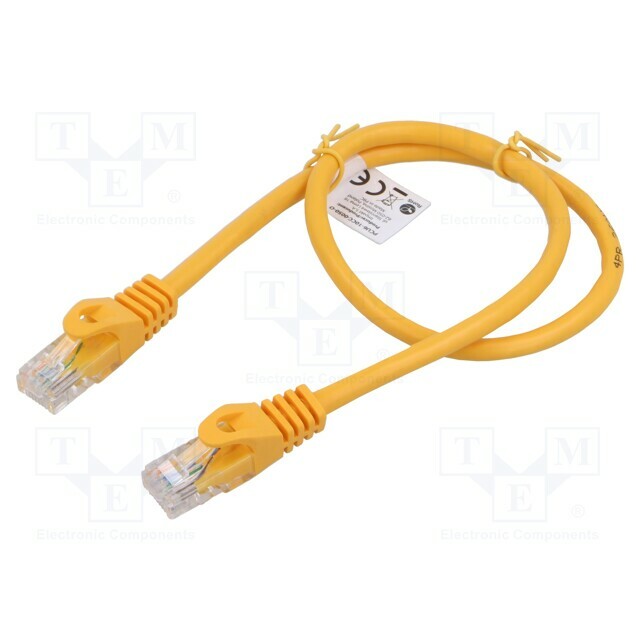 LANBERG Patch cord; U/UTP; Cat 6