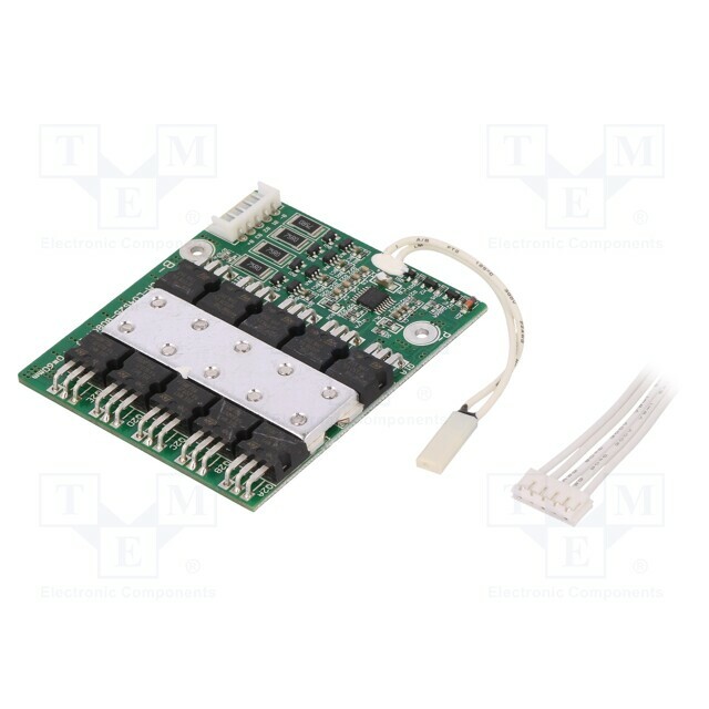 SMARTEC BMS protection; Li-FePO4; 60x70x9mm; 20A