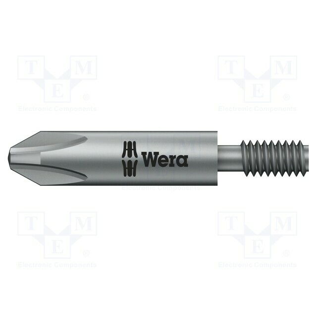 Screwdriver bit; Phillips; PH2; Socket size: