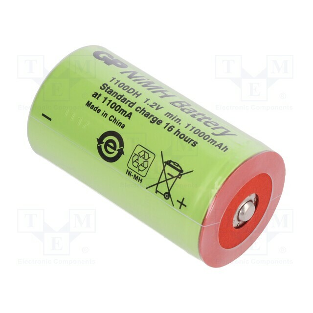Re-battery: Ni-MH; D; 11000mAh; 1.2V