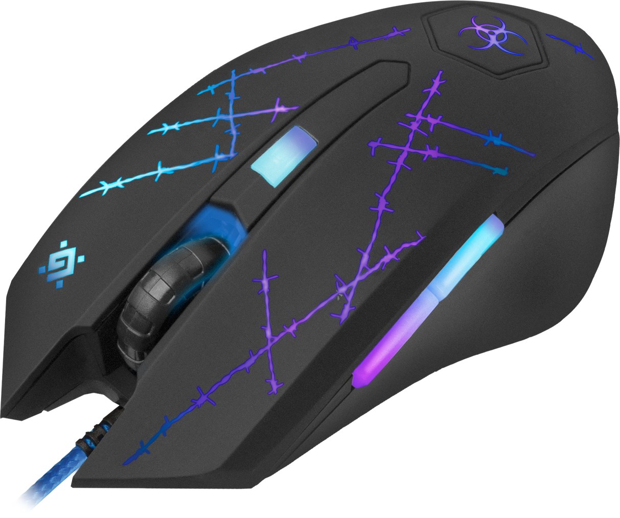 Defender Forced GM-020L mouse Gaming Ambidextrous