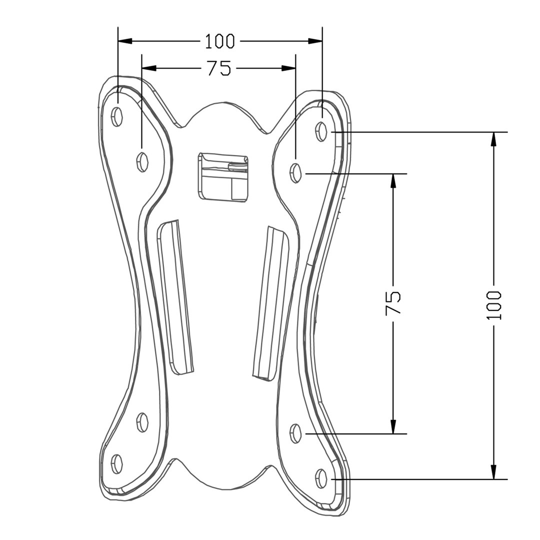 Maclean MC-715A TV Mount, TV Holder