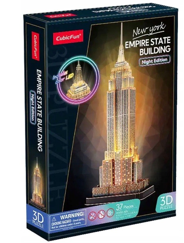 CUBIC FUN Puzzle 3D 37 pieces