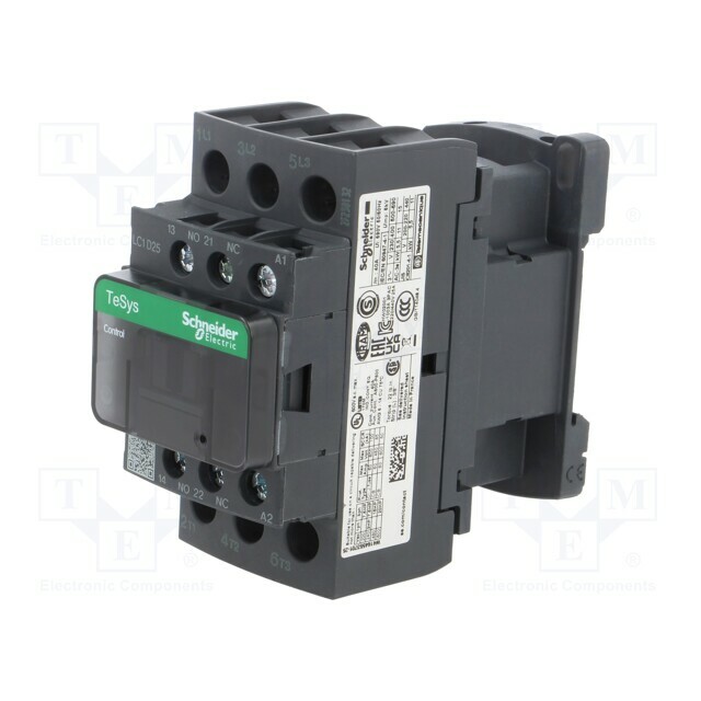 SCHNEIDER ELECTRIC Contactor: 3-pole; NO x3