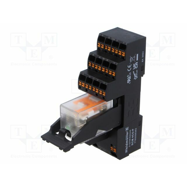WEIDMÜLLER Relay: interface; Ucoil: 24VDC; 4PDT
