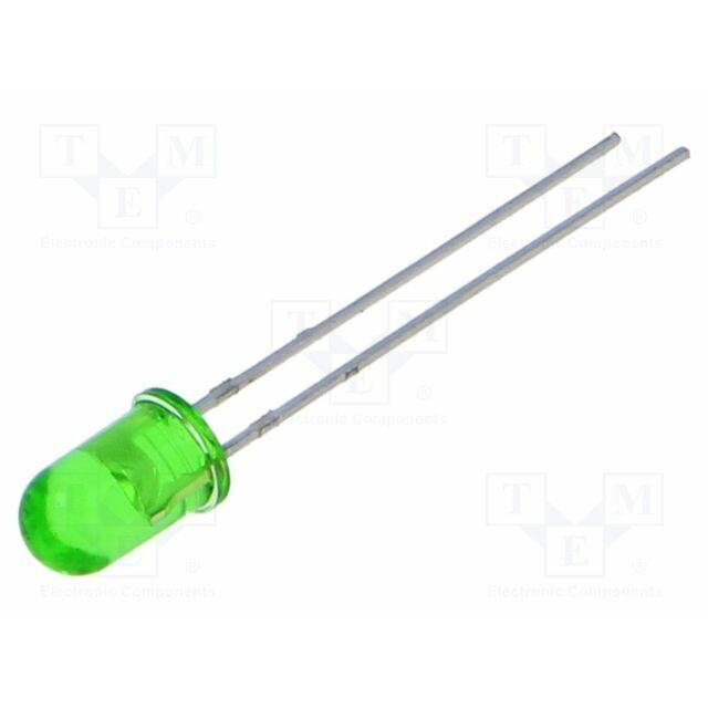 EVERLIGHT LED; yellow green; 5mm; 460mcd