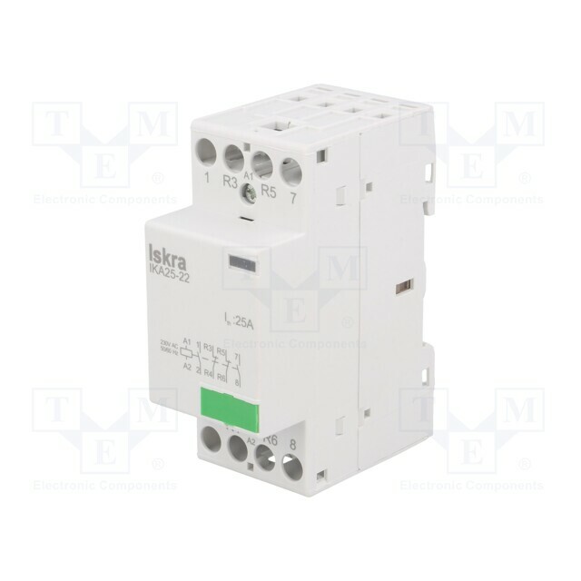 ISKRA Contactor: 4-pole installation; 25A; 230VAC