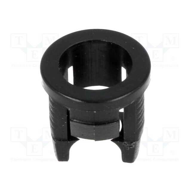 FIX&FASTEN LED holder; 5mm; one-piece; black