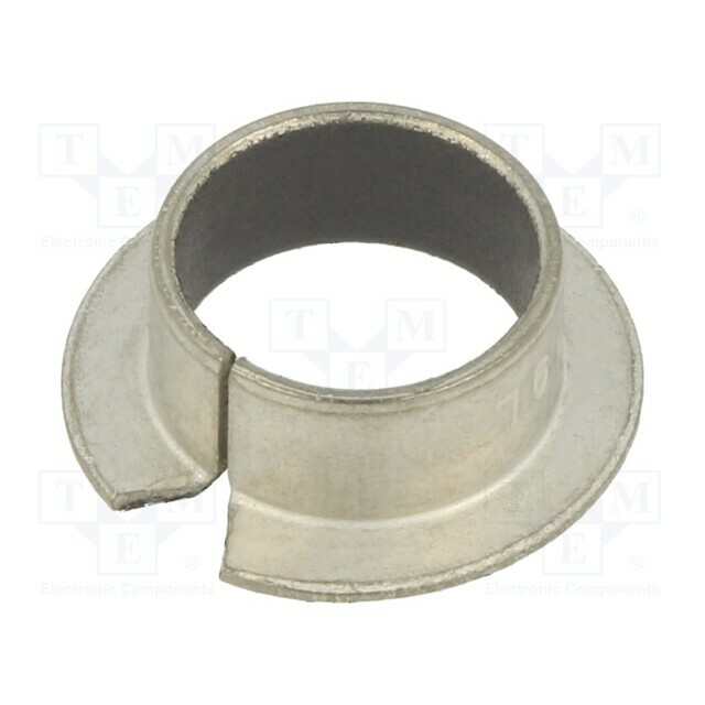 Bearing: slide; sleeve; with flange; Øout: