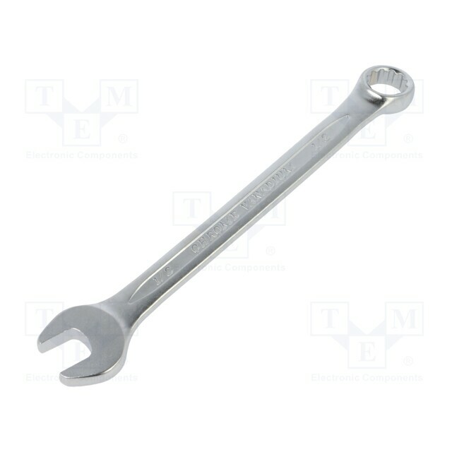 KING TONY Wrench: combination spanner; inch
