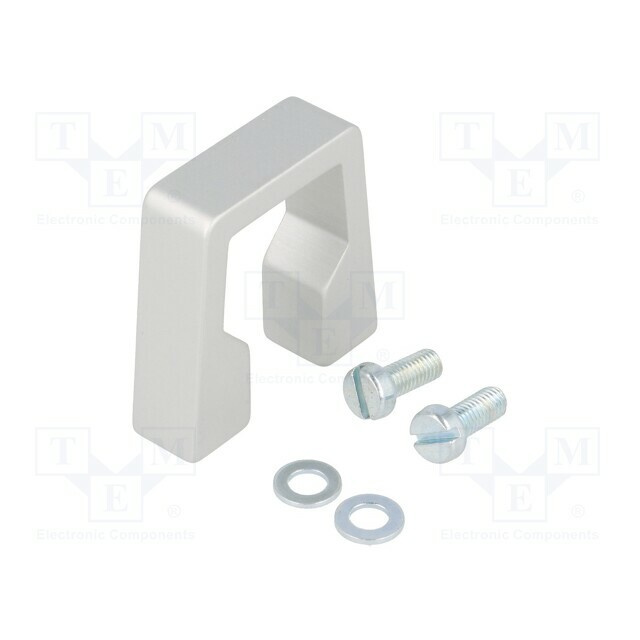 MENTOR Holder; aluminium; grey; H: 40mm