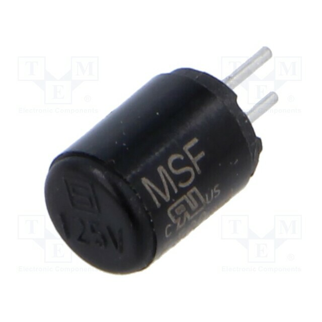 SCHURTER Fuse: fuse; 0.5A; 125VAC