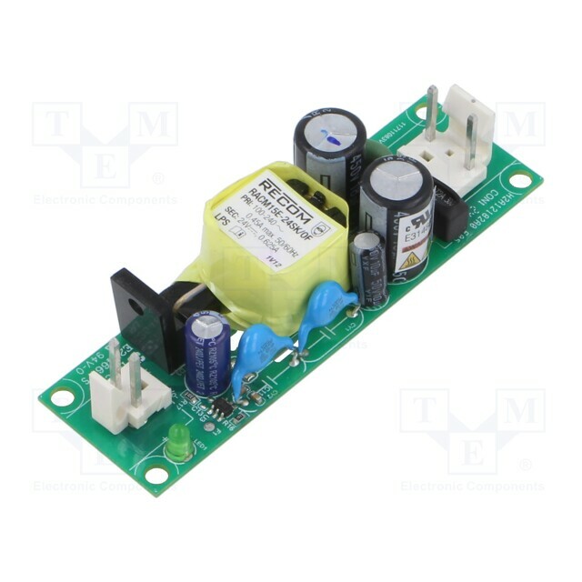 RECOM Converter: AC/DC; 15W; Uin: 80÷275VAC