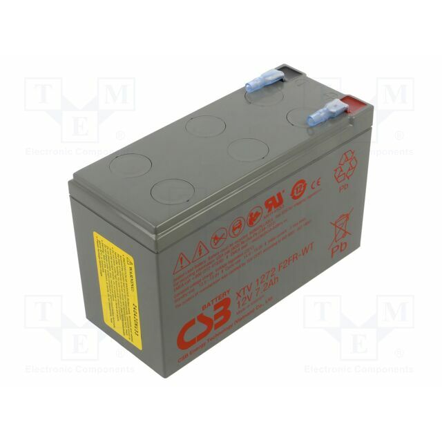CSB BATTERY Re-battery: acid-lead; 12V; 7