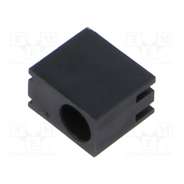 BIVAR LED housing; ØLED: 3mm; black