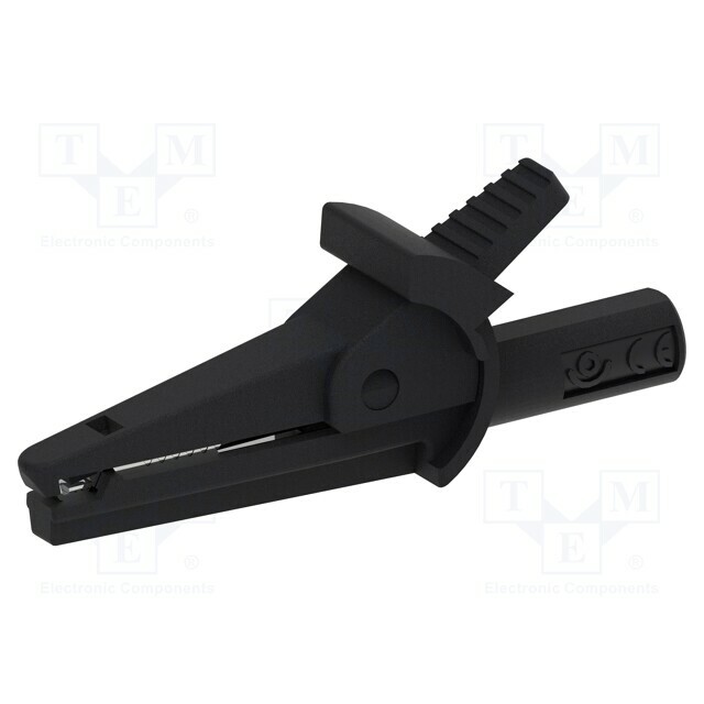 ELECTRO-PJP Crocodile clip; 10A; 600V; black